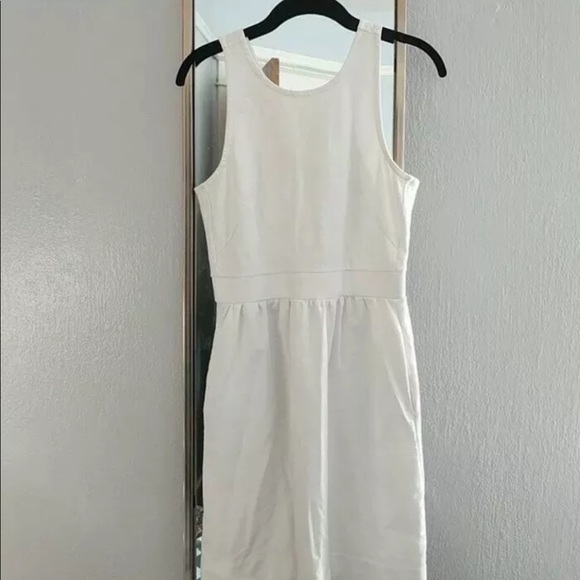 Madewell Pierside Zip Back Racerback dress Sz S - Picture 3 of 4